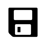 Floppy Disk SVG Icon